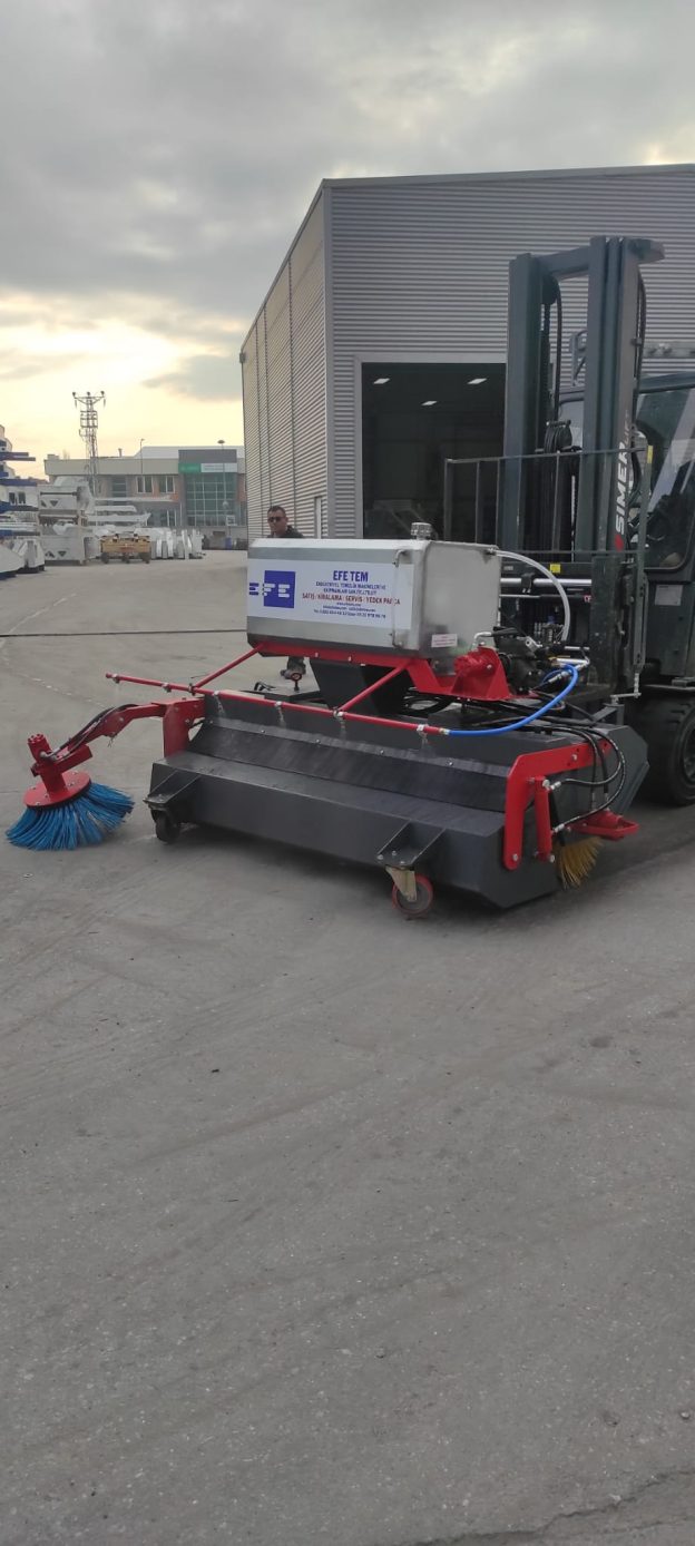 sorklift süpürge ataşmanı